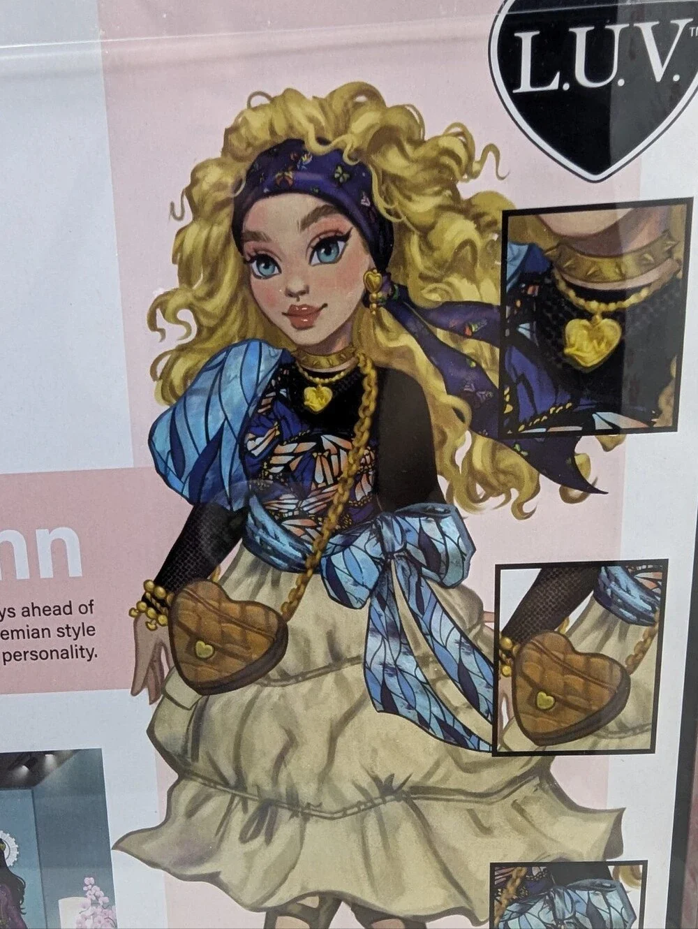 LUV Premium Fashion Doll  Autumn Boho Chic Sealed Limitless Unique Vibrant